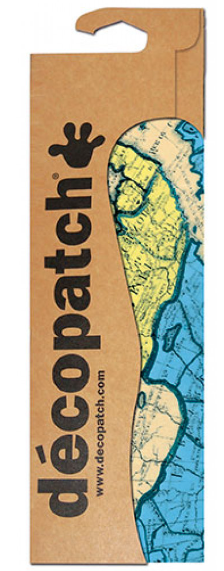 Paper Patch Carte géographique, 3 feuils.